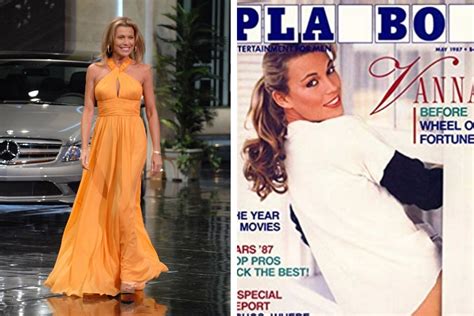 did vanna white pose in playboy|Vanna White on Her Playboy Cover: I Did Something。